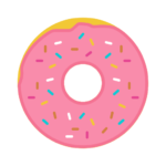 birthday donut