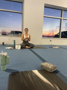 thrive gymnastics aurora adult yoga sound bath sunset