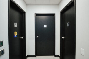 thrive gymnastics aurora gym facility restrooms accessible